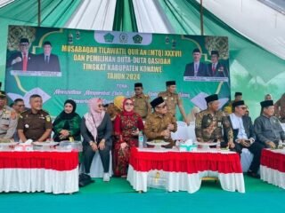 Buka MTQ ke-37, Pj Bupati Konawe Sampaikan Ini