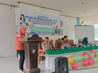 GERMAS Serentak Volio Seluruh Indonesia, Dinkes Konut Menggelar Pemberian Vaksin Polio Pada Bay, Balita Dan Anak-Anak