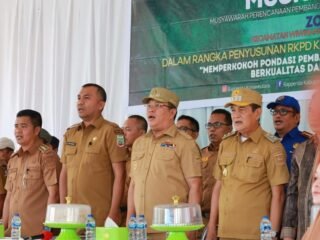 Bupati Konawe Utara Didampingi Wakilnya Membuka Musrenbang di Enam Kecamatan