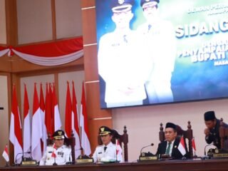 DPRD Konut Gelar Sidang Rapat Paripurna Serah Terima Jabatan Bupati dan Wakil Bupati kabupaten Konawe Utara