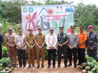 Pemda Konut Sambut Tim Lomba Desa tingkat Provinsi Sultra diDesa Mekar Jaya