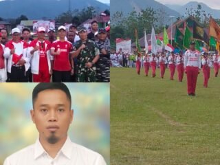 Semarak HUT ke- 80 RI di Oheo, Bupati Ikbar Buka Rangkaian Lomba Bergengsi