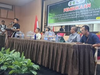 Bupati Konawe Utara Buka Pelatihan Coretax untuk Aparatur Desa