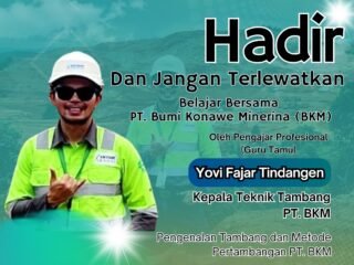 PT Bumi Konawe Minerina (BKM) Gelar CSR “Guru Tamu” Hadirkan KTT Yopi Fajar Tindangen di SMK Negeri 1 Konawe Utara