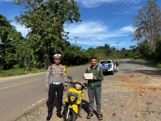 Patroli Hunting Operasi Zebra 2025 Polres Konawe Utara Amankan Delapan Pelanggar di Asera, Oheo, dan Andowia