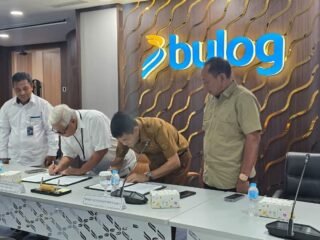 Konut Bersiap Jadi Sentra Pangan, Wabup Abuhaera Teken Kerja Sama Strategis dengan Bulog