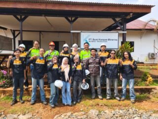 Mahasiswa Teknik Pertambangan UM Kendari Laksanakan Mining Tour di Site PT Bumi Konawe Minerina