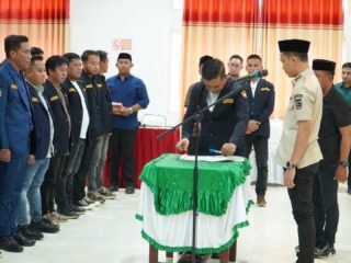 Ikbar Kukuhkan Pengurus Karang Taruna Konawe Utara 2025–2030, Dorong Pemuda Jadi Motor Pembangunan Daerah