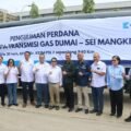 Krakatau Steel Perkuat Ketahanan Energi Nasional Lewat Pengiriman Perdana Pipa Proyek Dumai–Sei Mangkei