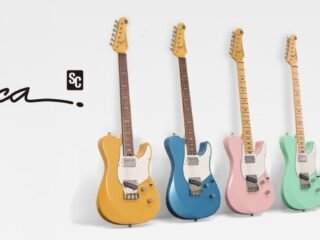 *Huruf pada nomor model menunjukkan spesifikasi dan warna.
Spesifikasi: M (fingerboard maple), tanpa M (fingerboard rosewood).
Warna: ASP(Ash Pink), BMB(Breeze Metallic Blue), SOR(Sunny Orange), BM(Black Metallic), SWH(Shell White),
PGN(Peppermint Green,) DTB(Desert Burst), BL(Black)