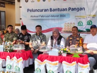 Wabup Abuhaera Hadiri Peluncuran Penyaluran Bantuan Pangan di Motui, Tekankan Transparansi dan Ketepatan Sasaran