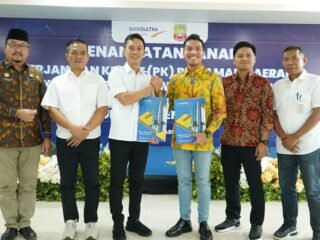 Teken Perjanjian dengan Bank Sultra, Bupati Ikbar Fokus Percepat Pembangunan Daerah