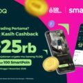 FLOQ Gandeng Smartfren, Pelanggan Bisa Tukar SmartPoin dengan Saldo Kripto Senilai Rp25.000