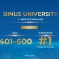 Konsistensi yang Dijaga: BINUS University Kembali Jadi PTS Nomor 1 di Indonesia versi THE Asia University Rankings 2026