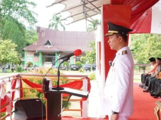 Bupati Konawe Utara H. Ikbar Pimpin Upacara Hardiknas 2026, Tekankan Komitmen Bangun Generasi Unggul