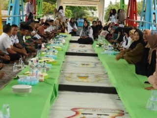Gotong Royong Warga Berbuah Manis, Jembatan Tinobu Rampung dan Dirayakan dengan Syukuran Penuh Kebersamaan