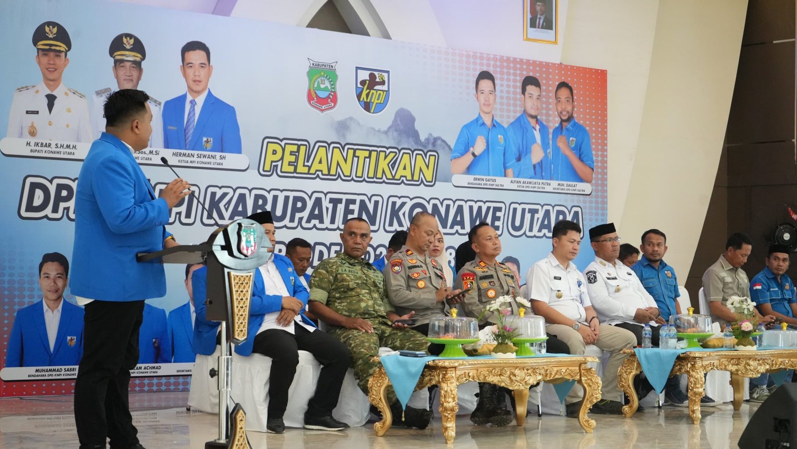 Khiroto Alam Achmad Nahkodai KNPI Konawe Utara Periode 2025–2028