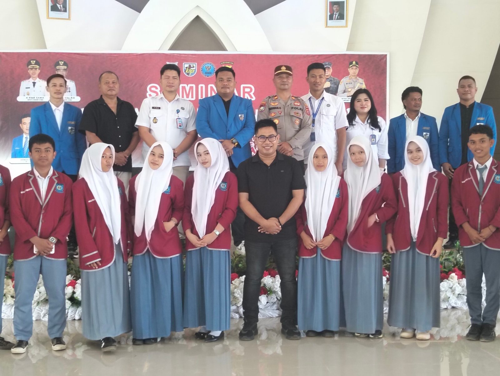 KNPI Konawe Utara Gelar Seminar Pencegahan Penyalahgunaan Narkoba di Kalangan Pelajar