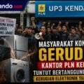 Sering Padam dan Tegangan Tidak Stabil, Massa Konawe Utara Tuntut PLN Bertanggung Jawab