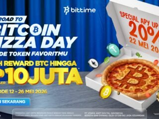 Bitcoin Pizza Day Jadi Simbol Revolusi Finansial Global, Bittime Dorong Partisipasi Investor Aset Kripto Indonesia