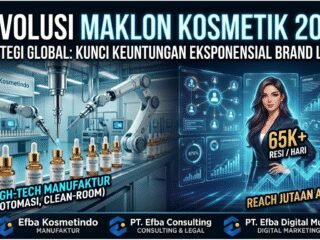 Dominasi Pasar Kosmetik 2026: Mengapa Maklon Kosmetik Bersama Efba Group Adalah Investasi Paling Logis