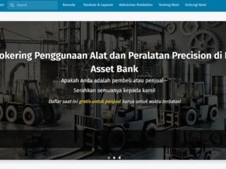 Optimalisasi Jual Beli Mesin dan Peralatan Bekas Secara Online