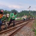 KAI Daop 2 Bandung Ganti 2.800 Meter Rel Untuk Tingkatkan Keselamatan dan Kenyamanan Perjalanan KA