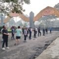 Pererat Kebersamaan, Manajemen BRI Region 6 Gelar Jogging Bersama di Kawasan TMII