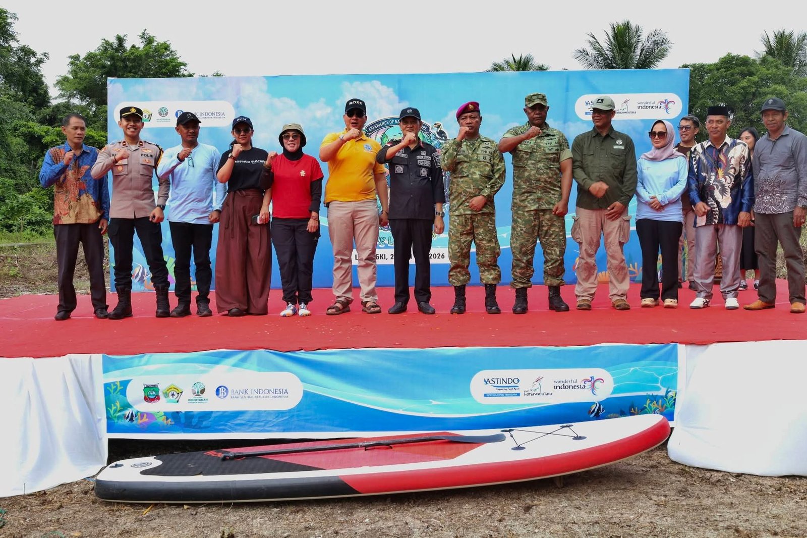 Wabup Konawe Utara Buka Festival Labengki 2026, Pimpin Deklarasi Anti Narkotika di Destinasi Wisata Unggulan