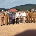 Wabup Konawe Utara Minta Kontraktor RSUD Tipe C Utamakan Tenaga Kerja dan Material Lokal