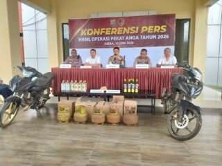 Polres Konawe Utara Ungkap 11 Tersangka Narkoba, Total Barang Bukti Capai 221,29 Gram