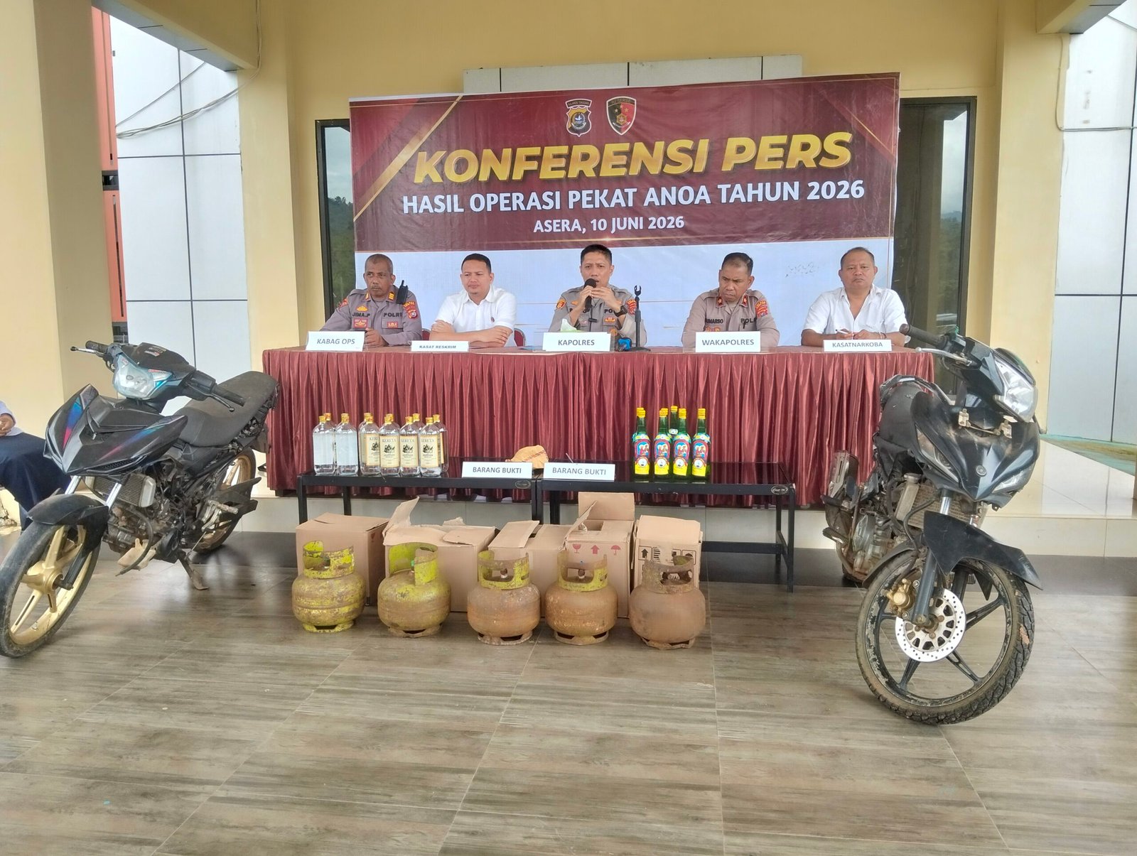 Polres Konawe Utara Ungkap 11 Tersangka Narkoba, Total Barang Bukti Capai 221,29 Gram