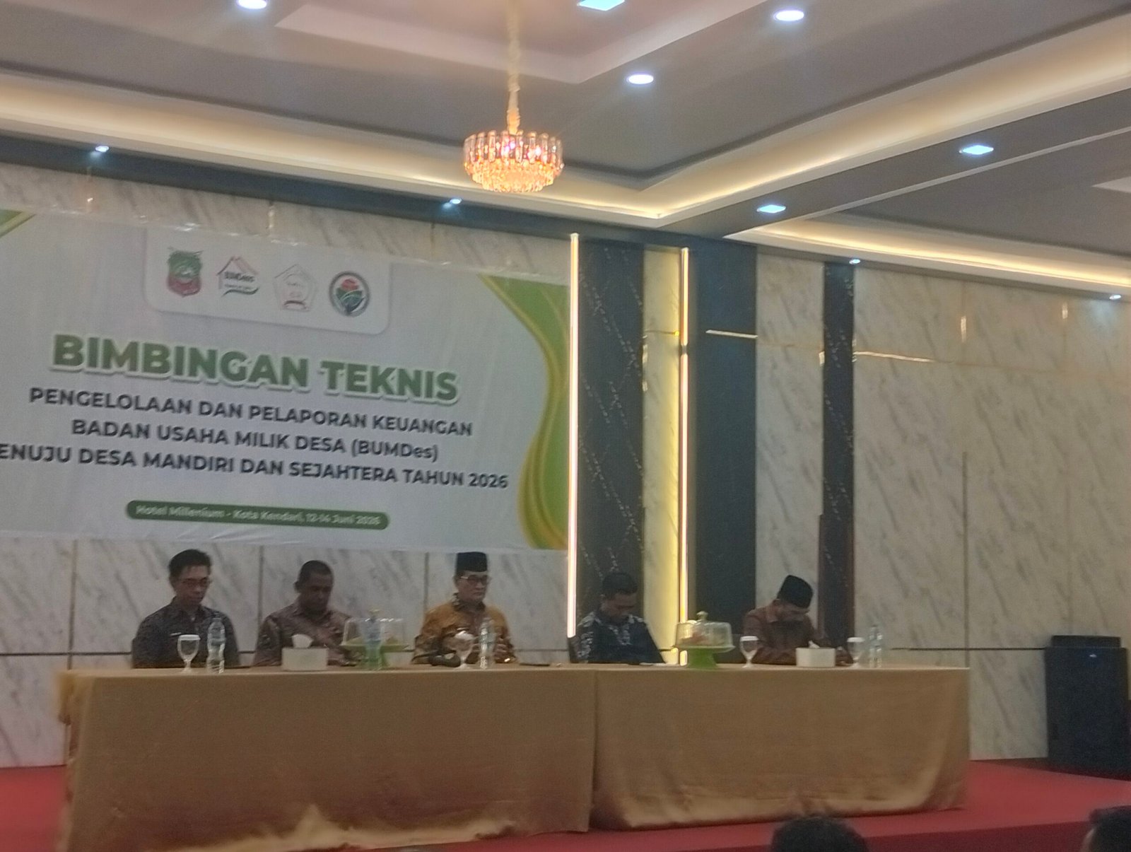Pemda Konawe Utara Gelar Bimtek Tahap II Pengelolaan dan Pelaporan Keuangan BUMDes