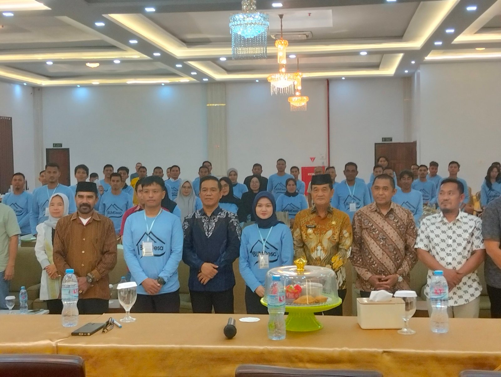 Ketua DPRD Konawe Utara Hadiri Pembukaan Bimtek Pengelolaan dan Pelaporan Keuangan BUMDes