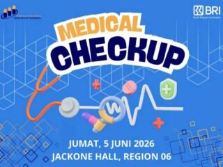 SP BRI Region 6 Gelar MCU untuk 100 Pekerja