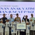 BRI Region 6 Berkolaborasi dengan YBM BRI Jakarta Berbagi Kebahagiaan melalui Santunan Anak Yatim Piatu di Bulan Muharam