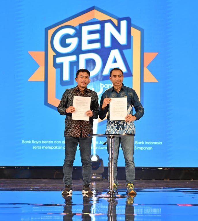 Bank Raya Bersama Komunitas Tangan Diatas (TDA) Percepat Transformasi dan Pertumbuhan UMKM Lewat GEN TDA Raya
