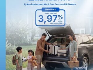 Sambut Musim Liburan, BRI Finance Hadirkan Pembiayaan Mobil Baru yang Ringan dan Fleksibel