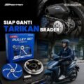 SPECTRO Perkenalkan Pulley Set Type S2, Solusi Upgrade CVT Motor Matic untuk Akselerasi Lebih Responsif
