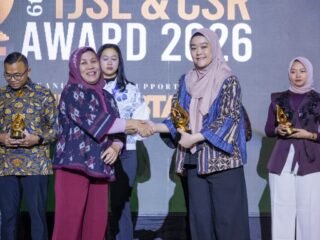 Bukti Komitmen Keberlanjutan, Jasa Marga Raih Predikat Gold pada 6th TJSL & CSR Award 2026